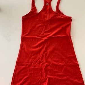 Red sports tank - cool racer back